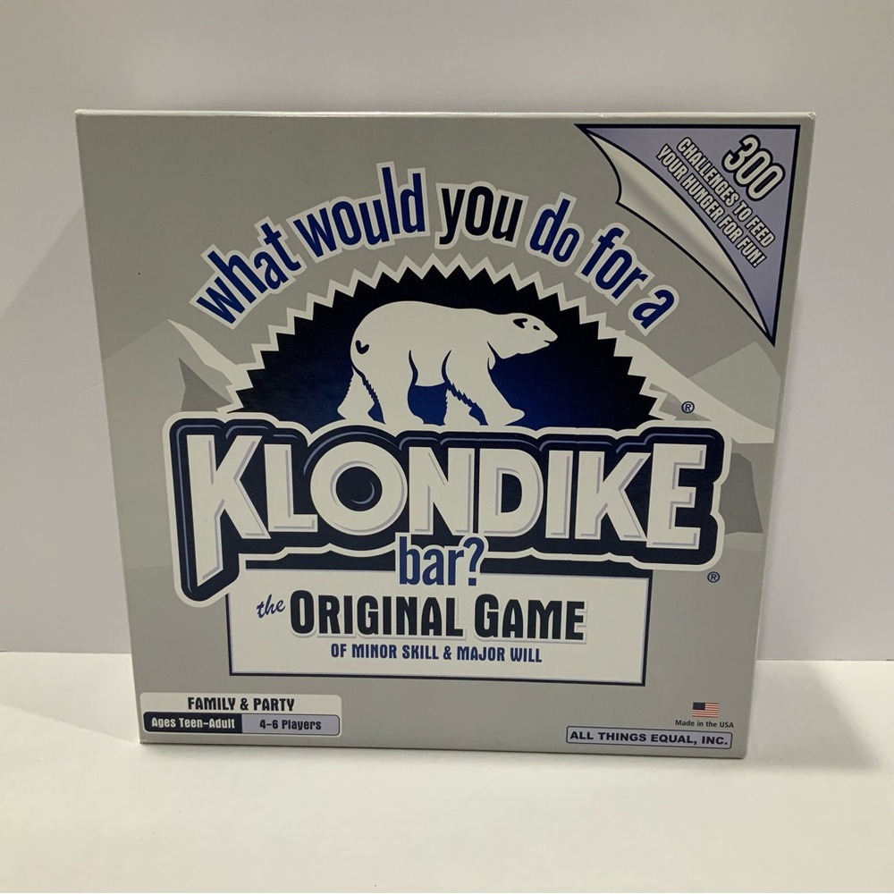 What Would You do For a Klondike Bar? The Original Game New In Box